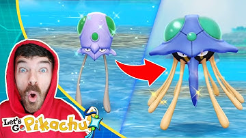 Shiny Tentacool & Shiny Tentacruel Caught Wild | Pokemon Let