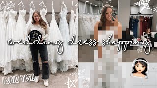 COME WEDDING DRESS SHOPPING WITH ME  I Said YES to the dress!!