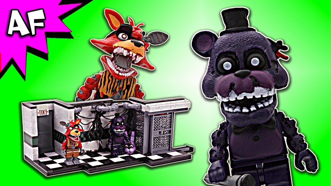 Five Nights at Freddy's SECURITY OFFICE Speed Build - FNAF McFarlane Toys  LEGO compatible set - YouTube