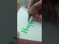 lettering |brush markers |felt tip markers |satisfying lettering |calligraphy |aesthetic lettering