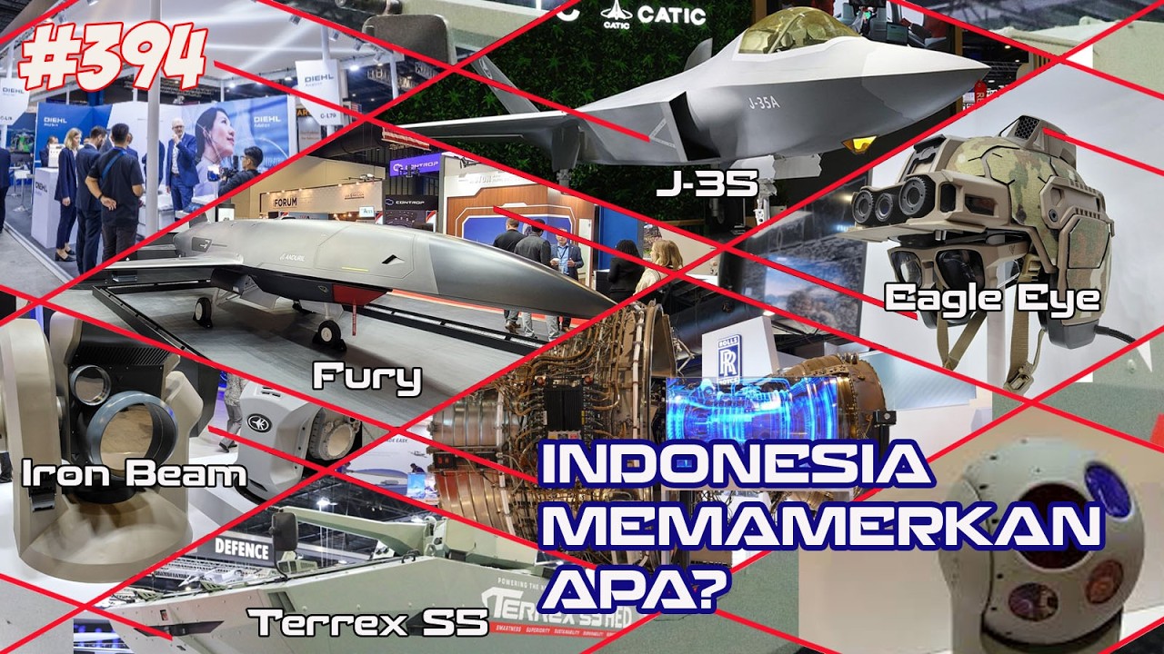 Produk Teknologi Dirgantara & Pertahanan Terbaru, Termasuk Dari Indonesia!!