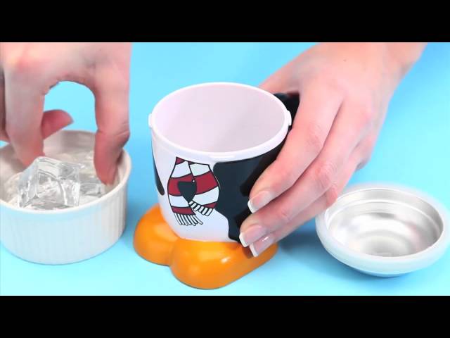 MUGZ Mini Ice Cream & Slushy Maker, Snowy Owl - GeospacePlay