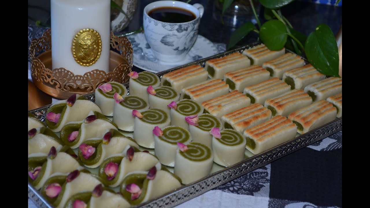 هريسة اللوز مازربان أجمل ضيافة للأعياد بأشكال جميلة و أطيب من الجاهز جربوها من شي نظم