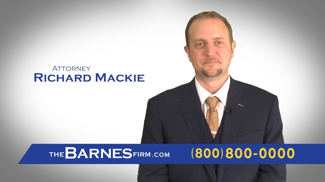 Get To Know Attorney Rich Mackie | The Barnes Firm Injury Attorneys