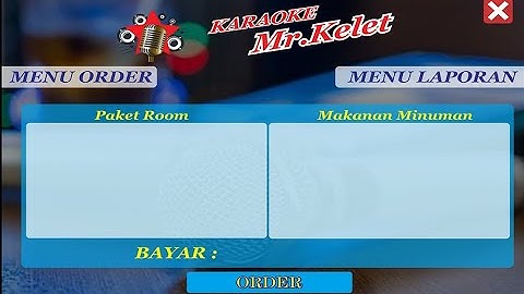 Program Kasir Karaoke