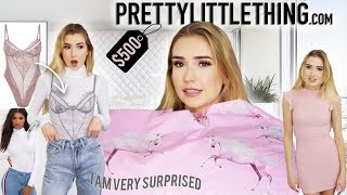 I SPENT $500 ON PRETTYLITTLETHING | Is it worth checking out ??