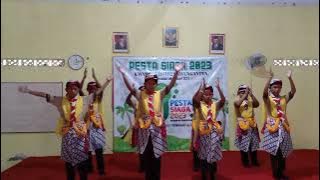 Seni Budaya tari Gugur Gunung Pesta Siaga Tahun 2023