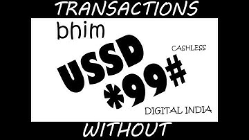 Pay cashless without Internet with USSD *99# Hindi Tutorial. How to use bhim app|EBANKING|