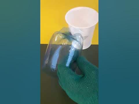 Горшок с ДВОЙНЫМ ДНОМ из пластиковой бутылки - YouTube