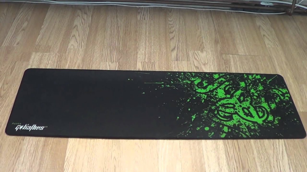 Razer Goliathus Extended Control Edition Gaming Mouse Mat - YouTube