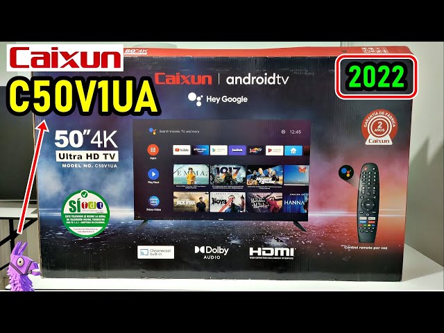 Televisor Caixun 40 pulgadas Led FHD Smart TV Google TV