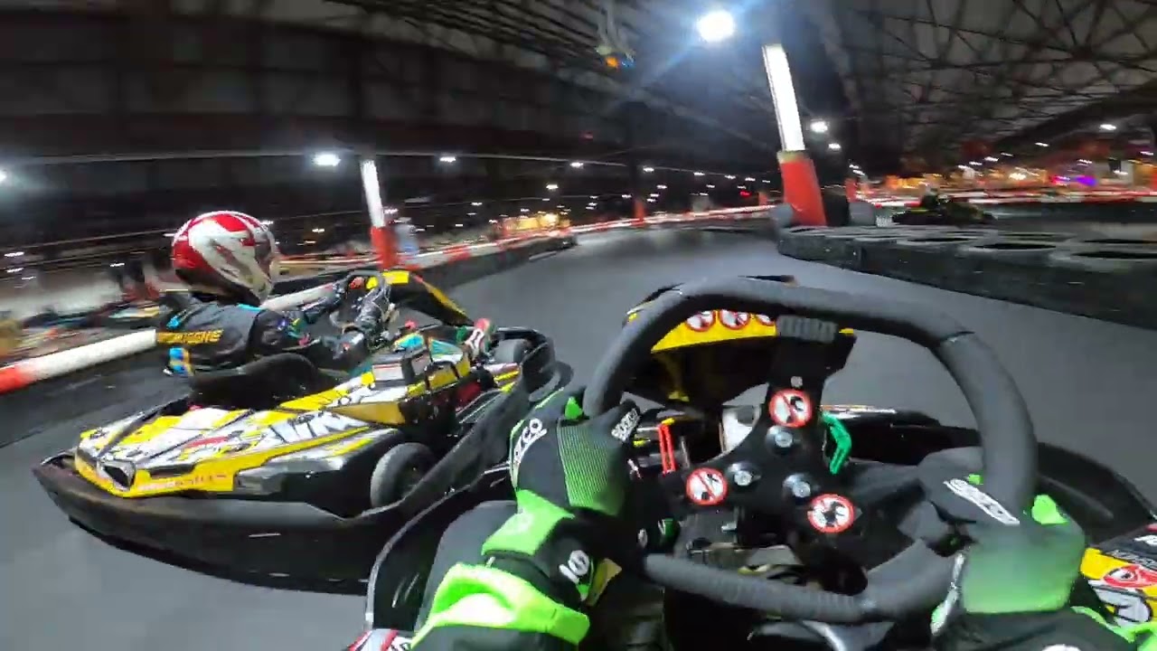 24feb SWS Reverse Race 1 (Crash) Start P14, Finish P14/18 270cc @ Worldkarts Kortrijk