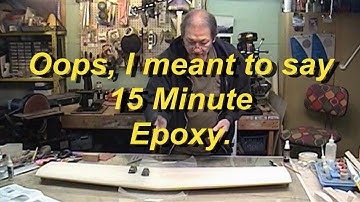 Kougar Build - Part 4 - Assembling the Foam Wing (Joining the Wing Halves)