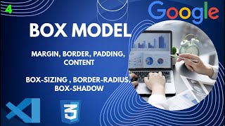CSS: Box Model Margin, Border, Padding, Content box-sizing, border-radius, box-shadow
