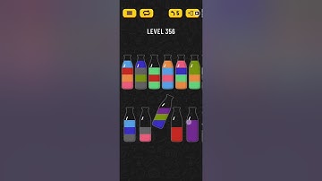 Soda Sort Puzzle Level 356 Walkthrough Solution Android/iOS