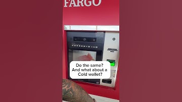 A Cold wallet is like a debit card. Your xrp crypto is on the exchange! #xrp #xrpcommunity #crypto