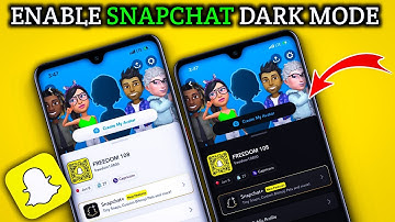 *NEW* How to enable dark mode on snapchat. (2024)