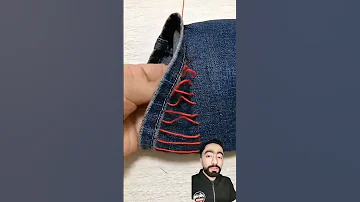 كيفية تقصير البنطلون دون قص 