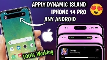 Apply iPhone 14 Pro Dynamic lsland In Any Android Devices?