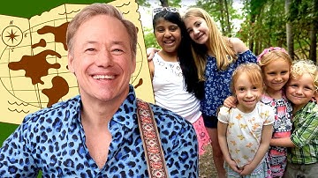 Me on the Map | Classroom Songs  for Kids | Brady Rymer