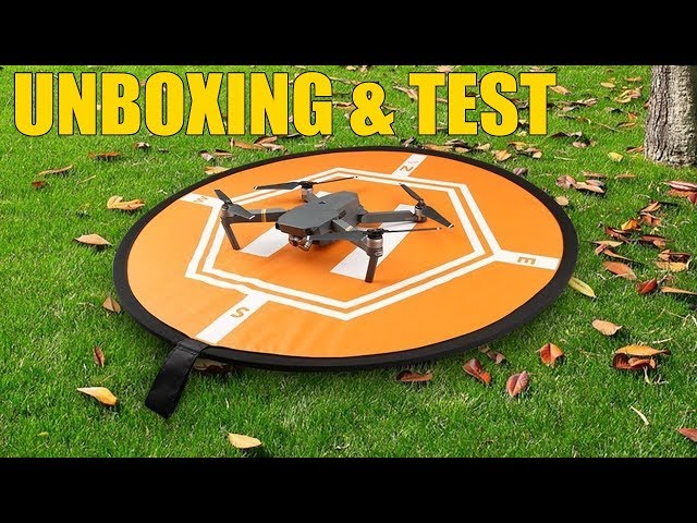 Piste d'atterrissage pour drone - Unboxing & TEST 