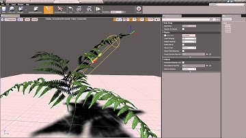 Physics interactable foliage - Part 3 Setup of the Physics asset