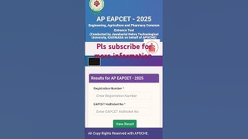 #ap #examresults#ap EAMCET2025 results#apa eamcet 2025