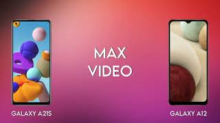 Samsung Galaxy A21s vs Samsung Galaxy A12 comparison