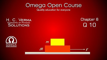 H. C. Verma Solutions - Chapter 8, Question 10