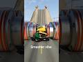 Roller vs School Bus Smash! 💥 | Smasher Vibe #shorts