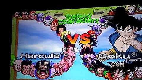 Dragon Ball Z Budokai 2 all characters.