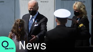 The Bidens Honor Shanksville 9/11 Victims With Wreath Laying Ceremony