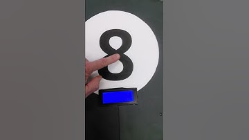 Magic 8 Ball - Arduino style!