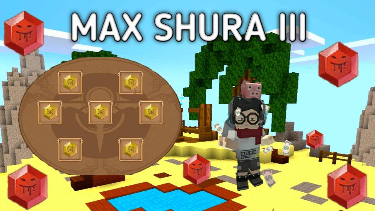 #1 MAX OUT RUNES series| SHURA 3x7=? [blockman go:blocky mods] - YouTube