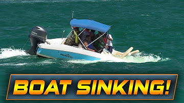 ❌❌ BOAT SINKING AT HAULOVER INLET!! ❌❌ MAYDAY MAYDAY 8 PASSENGERS!!