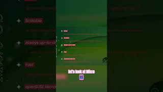 MicroOS: Super Reliable! Easy Install on ProxMox Demo #shorts