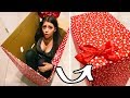 WRAPPING MYSELF in a PRESENT for 24 HOURS challenge