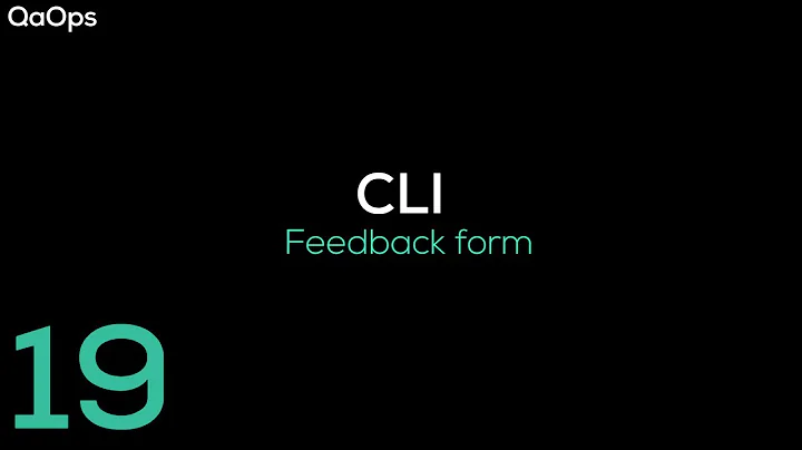 CLI | Feedback form