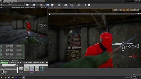 Unreal Engine C++ Nazi Zombies: 190: "Knife: Create Animation Events + NEW ANIMATIONS BELOW"