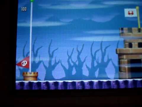 New Super Mario Bros.-Kanone in Welt 5 - YouTube