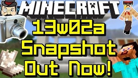 Minecraft 13w02a SNAPSHOT - Quartz Blocks!