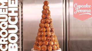 Croquembouche! Our full Recipe for a Profiterole Tower of Power | Cupcake Jemma