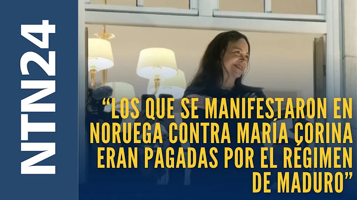 "Quienes protestaron contra el premio Nobel de Paz de María Corina eran pagados por el régimen"