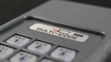 MultiCode Wireless Keypad Programming Tutorial