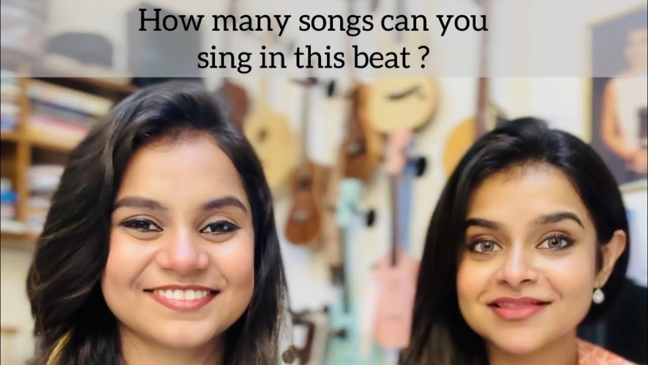 How many songs can you sing in this beat   Antara Ankita  Nandy Sisters 