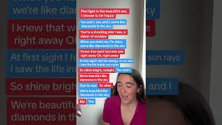 Sing this? Diamonds Rihanna Singing Duet #shorts