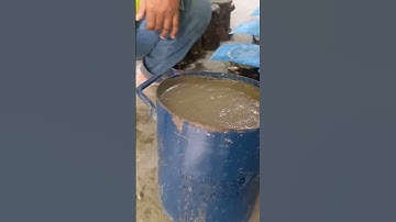 Concrete Bleeding Test #construction #concrete #astm