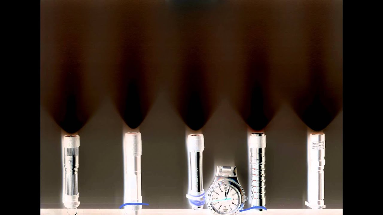 comparison review AAA flashlights runtime burn time lapse YouTube