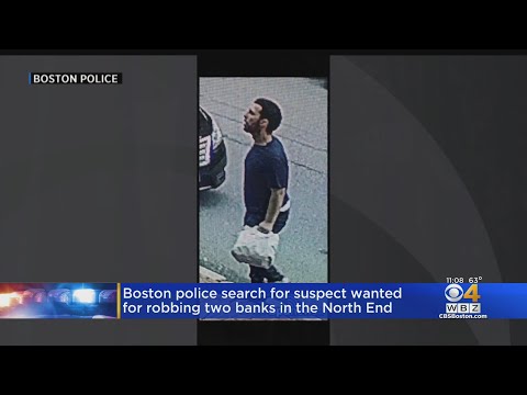 Police Search For Bank Robbery Suspect In Boston