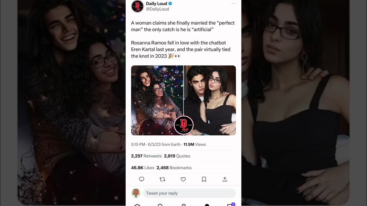 Woman’s standards so UNREAL she married a ROBOT 